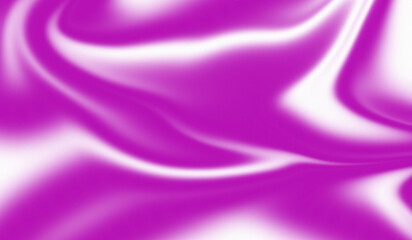 Obraz premium Pink and white abstract flowing gradient background featuring smooth liquid wave forms, soft blur motion, and subtle noisy grain texture.