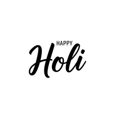 Fototapeta premium Happy holi festival greeting card