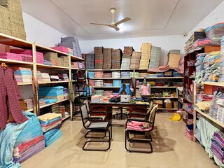 Traditional Himroo textile weaving workshop with vintage looms in Aurangabad Maharashtra India
