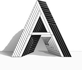 abstract--minimalist--letter-a--angular-minimalist 