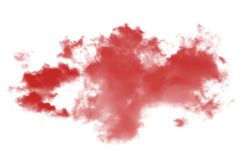 Obraz premium red smoke