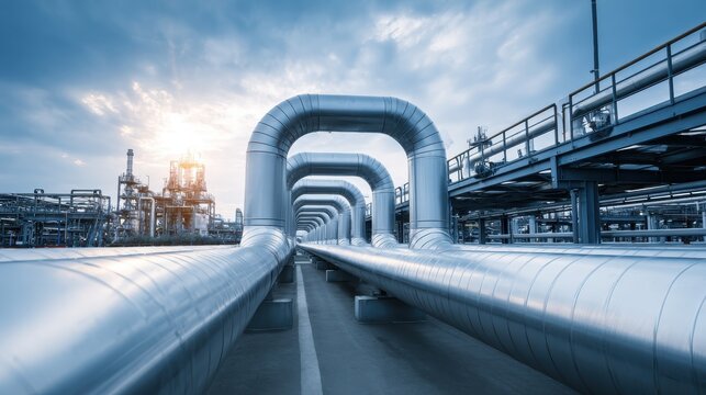 CO2 Pipeline carbon storage with dioxide, industrial, capture, carbon, pipeline, utilization, storage
