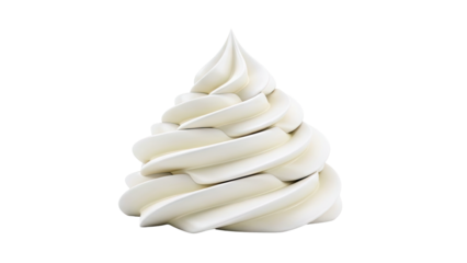 Soft Serve Ice Cream Swirl