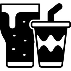 Beverages Solid Icon