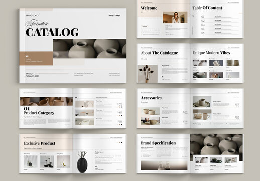 Furniture Catalog Landscape Template