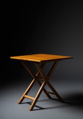 A wooden luggage table stand, typically used in hotel rooms for placing and opening suitcases and bags during travel ,packing ,equipment ,storage