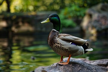 Obraz premium Embracing the Charm of Natural Scenery and all living things in it