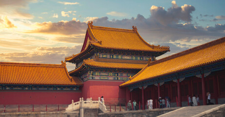 The Imperial Palace in Beijing, China