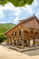 Bongnaeru Pavilion at Naeso Temple in Buangun, Jeollabukdo