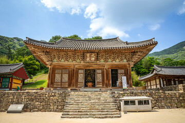 Daeungbojeon Hall of Naesosa Temple, Buangun, Jeollabukdo