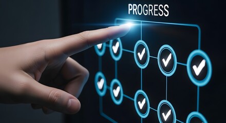 Tracking progress through checklists and milestones