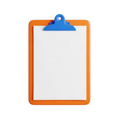 Clipboard icon isolated on transparent background