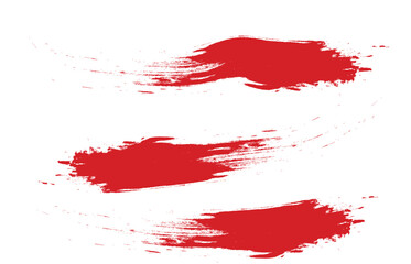 Red paint splash grunge texture background vector illustration