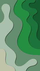 Green abstract modern background