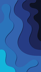 Blue abstract modern background