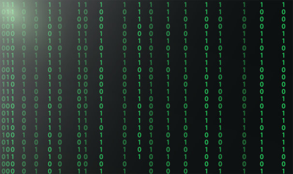 abstract binary code background