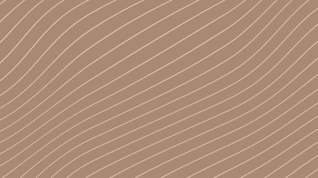 A light brown background with abstract, wavy, thin, parallel lines