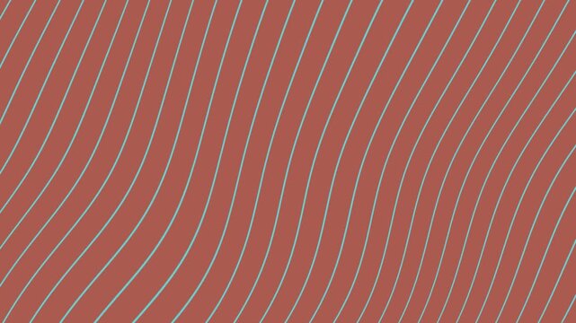 Dynamic abstract graphic with wavy lines reddish brown wavy animation, maroon.