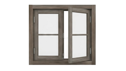 Wooden French Window