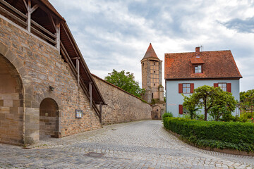 Cityscape of Dinkelsbuehl