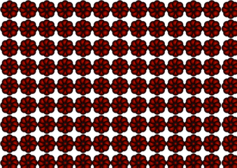 Seamless vintage Red Flower Pattern Background Repeating Floral Texture, Decorative romantic design for Valentine’s Day wrapping paper, fabric print, textile, packaging, scrapbook, and stationery.