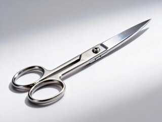 MetalScissorsOnWhiteBackground