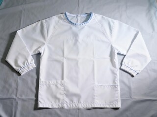 WhiteMedicalScrubTop