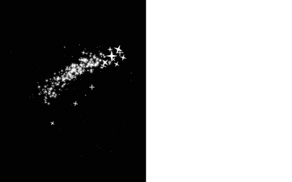 Shimmering white glitter dust and sparkle effect overlay, luminous bright light element isolated on transparent background - Powered by Adobe