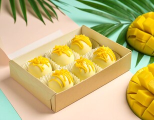 box of  mango chocolates