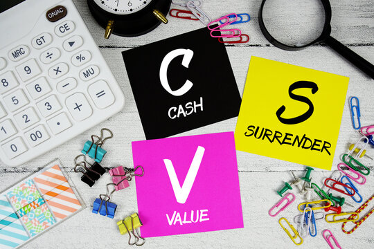 CSV Cash Surrender Value