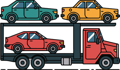 Fototapeta premium A sleek modern transportation design featuring a streamlined vehicle with dynamic lines and bold colors