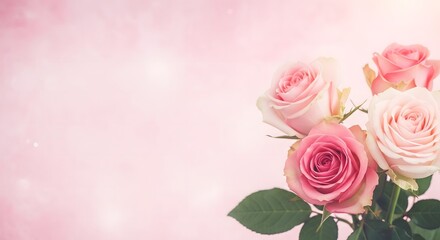 Beautiful pink roses for mom on mother's day a heartfelt tribute