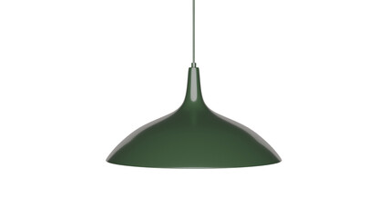 Minimalist Pendant Light Against Black Background
