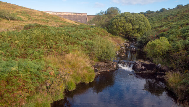 Avon Dam and Reservoir, Dartmoor National Park, Devon, England