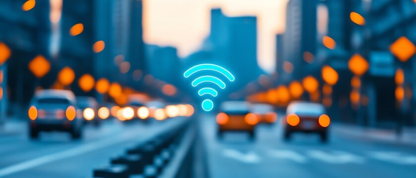 The connectivity of cars, vehicle-to-vehicle communication