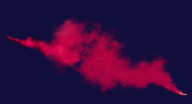 explosion of smoke, clouds, fogy, sky,, 
