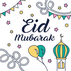 Eid Mubrarak Social Media New Design