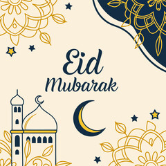 Eid Mubrarak Social Media New Design