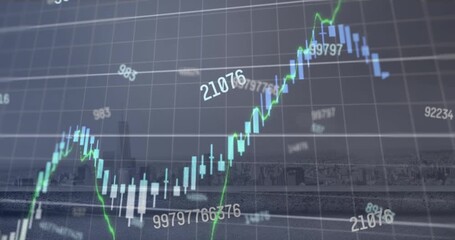 A digital representation of global business, finances, digital interface and connections concept - Powered by Adobe