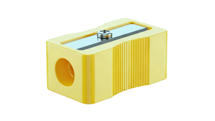 Yellow Pencil Sharpener