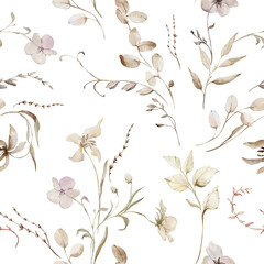 Watercolor seamless pattern © yuliia lashevska