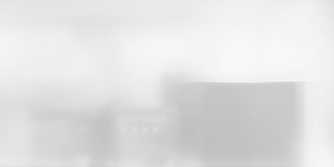 Naklejka premium Abstract light gray frosted glass background with soft bokeh and blurry shapes. Elegant minimal textured backdrop perfect for modern web design privacy glass effects and clean overlays