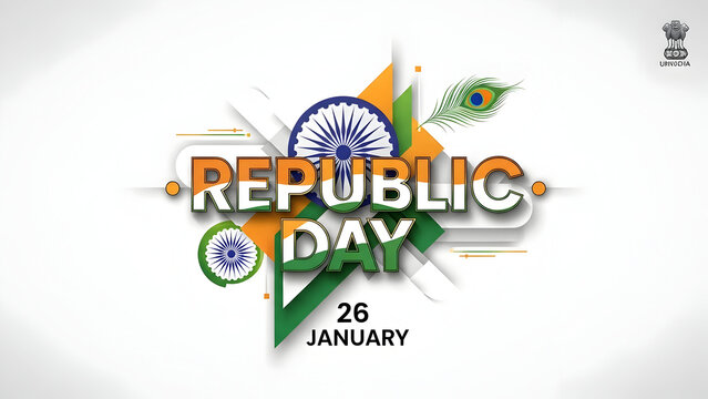 Celebrating the 73rd republic day of india on january 26th