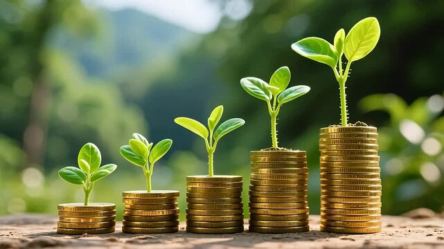 CoinsGrowingPlants:Wealth&Growth