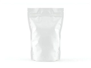 Empty transparent stand-up pouch