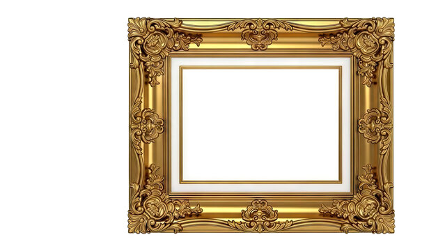 Ornate Gold Baroque Picture Frame