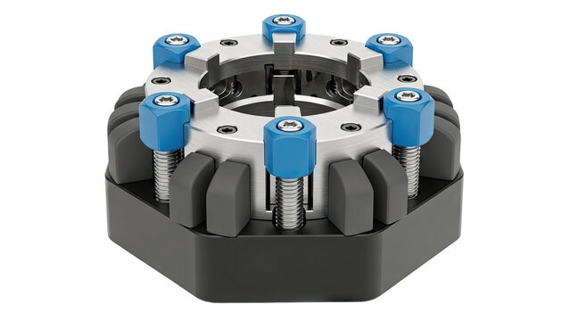 Robotic Gripper End Effector with Hexagonal Base