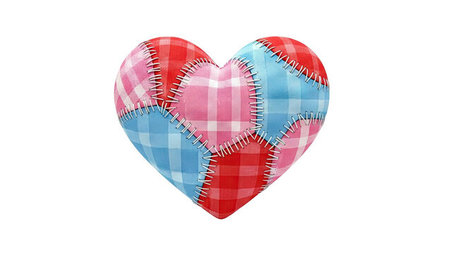 Patchwork Heart Decoration