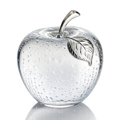 apple in a glass