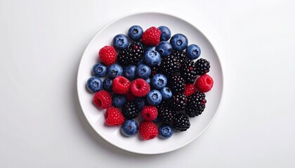 Title: Berry Bliss: A Burst of Natural Color